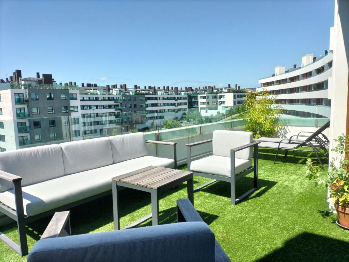 Preciosa Habitacionsuite En Atico Con Terraza II Santiago de Compostela Exteriér fotografie